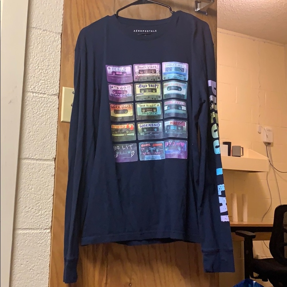 Aeropostale Long Sleeve Graphic Tee